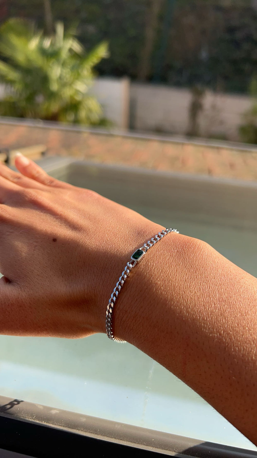 Bracelet émeraude