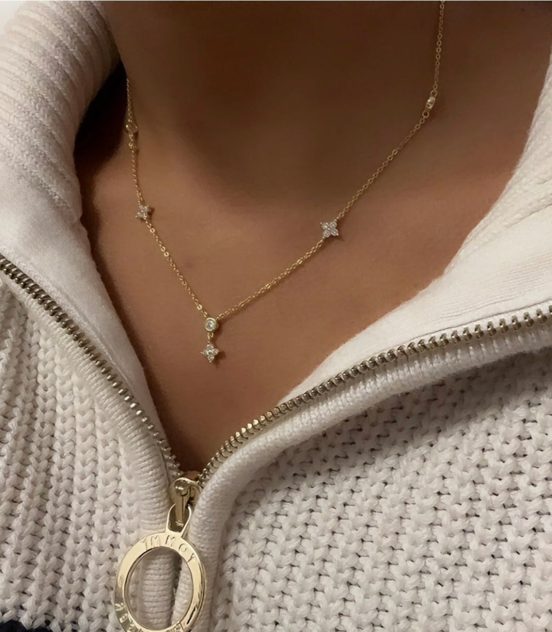 Collier Élégance Florale