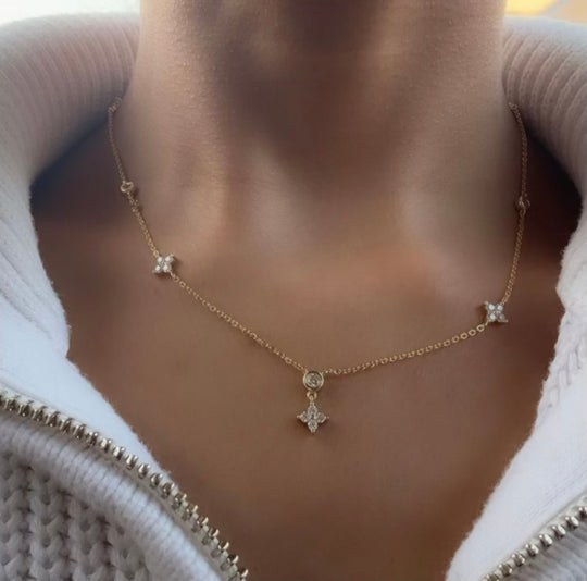 Collier Élégance Florale