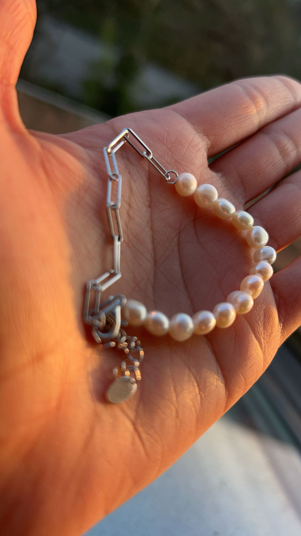 Bracelet perle d’eau douce