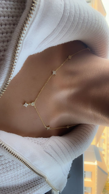 Collier Élégance Florale